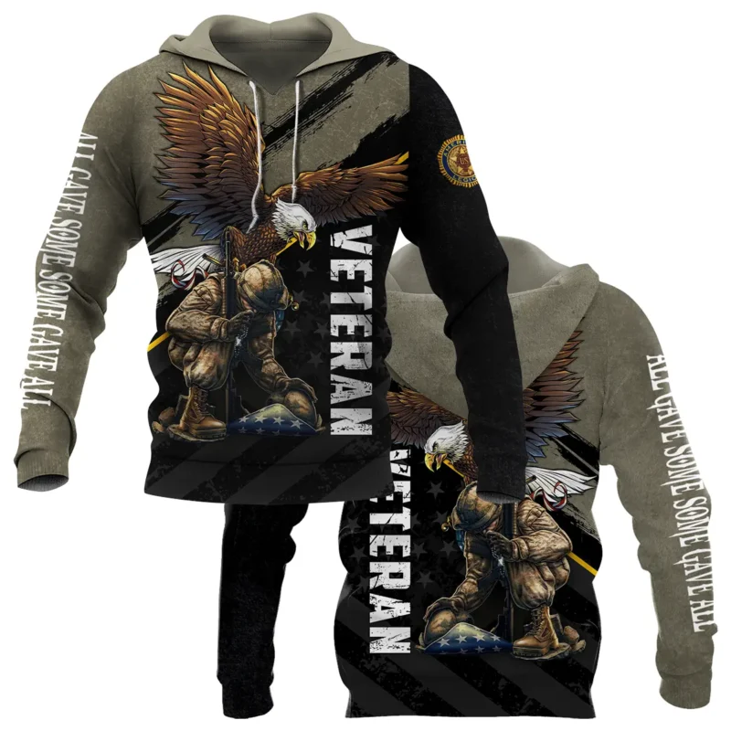 All Gave Some Some Gave All American Legion United States Veteran All Over Prints BLVET24924D3HD - Hoodie