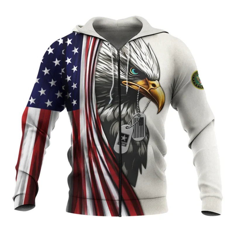 All Gave Some Some Gave All U.S. Army All Over Prints BLVTR19924A2AMZHD - Zip Hoodie