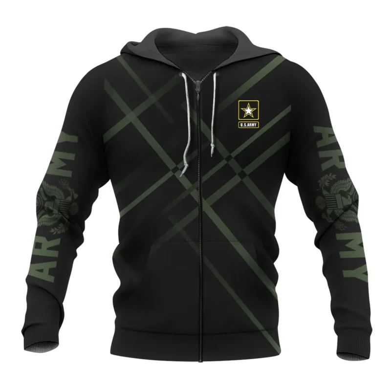 Veteran Pride - Honoring Legacy U.S. Army All Over Prints BLVTR20924A1AMZHD - Zip Hoodie