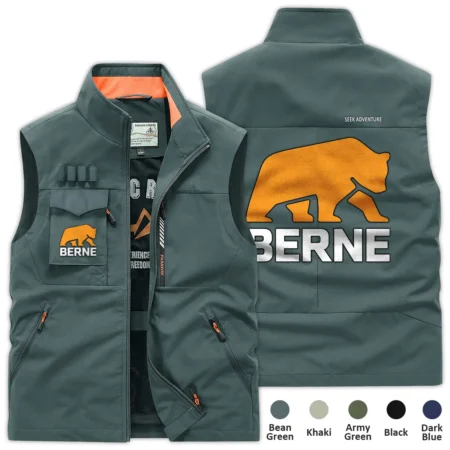 Collection Release Berne Brand Agricultural and Craftwork Farmer Outdoor Vest BLF15924A133