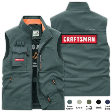 Collection Release Craftsman Brand Agricultural and Craftwork Farmer Outdoor Vest BLF15924A153