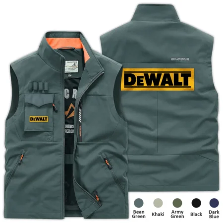 Collection Release DeWalt Brand Agricultural and Craftwork Farmer Outdoor Vest BLF15924A163