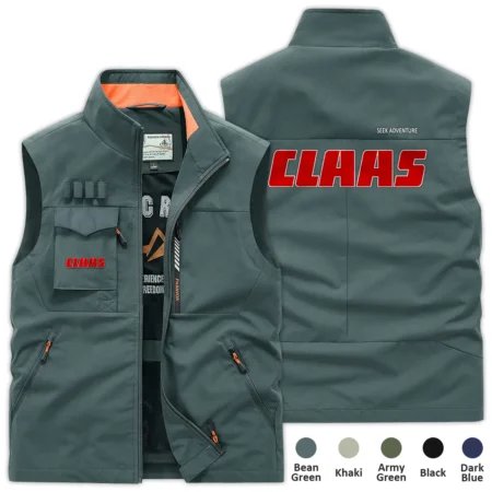 Collection Release Claas Brand Agricultural and Craftwork Outdoor Vest BLF15924A23