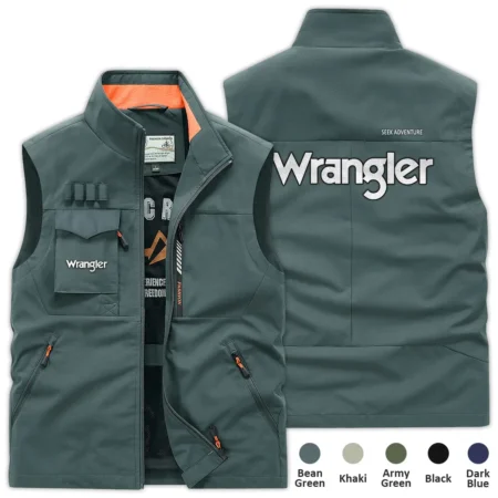 Collection Release Wrangler Brand Agricultural and Craftwork Farmer Outdoor Vest BLF15924A233