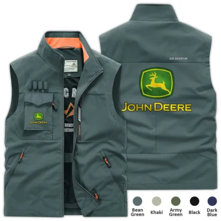 Collection Release John Deere Brand Agricultural and Craftwork Farmer Outdoor Vest BLF15924A53