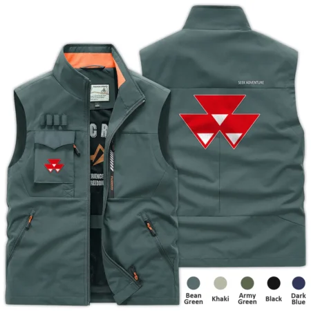 Collection Release Massey Ferguson Brand Agricultural and Craftwork Farmer Outdoor Vest BLF15924A83