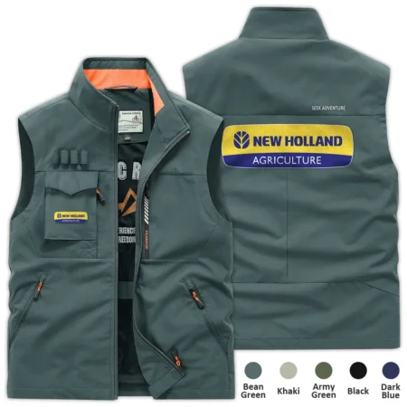 Collection Release New Holland Brand Agricultural and Craftwork Outdoor Vest BLF15924A93