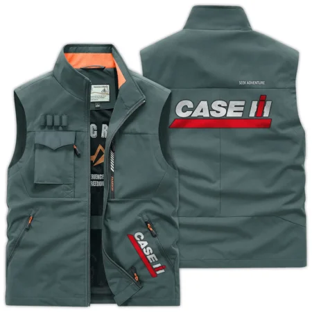 Case IH Unique Logo Collection For Farmer Tractor Lovers Outdoor Vest BLF8424A203