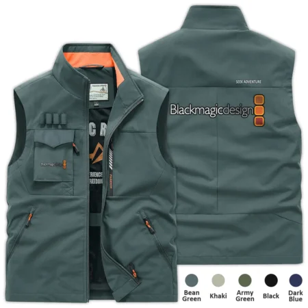 Collection Release Blackmagic Design Nature Photography Brand Outdoor Vest BLPV9924A3BMD