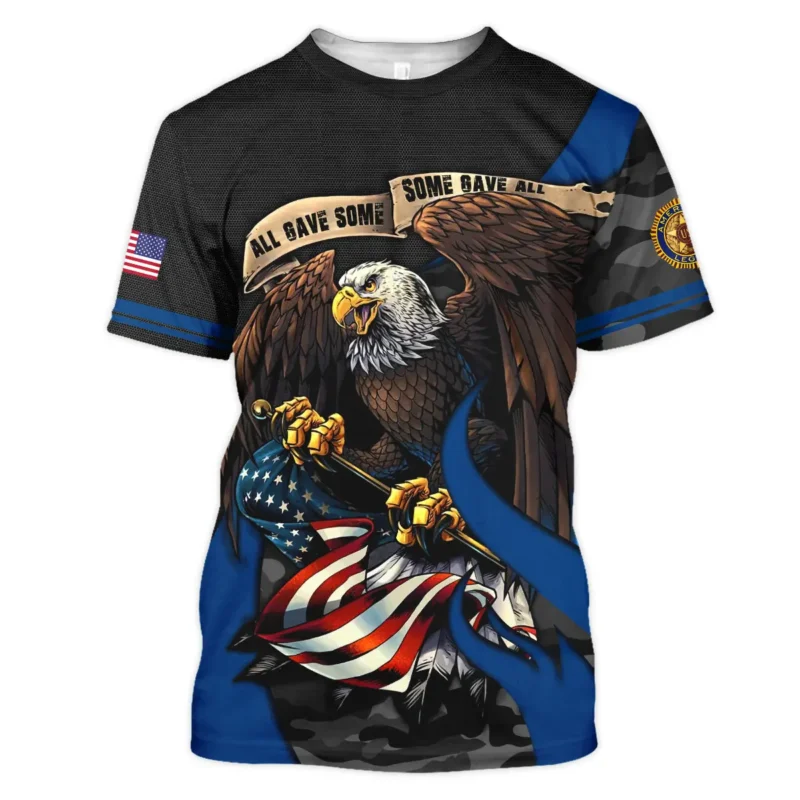 All Gave Some Some Gave All American Legion United States Veteran All Over Prints BLVET24924F1TS - T Shirt