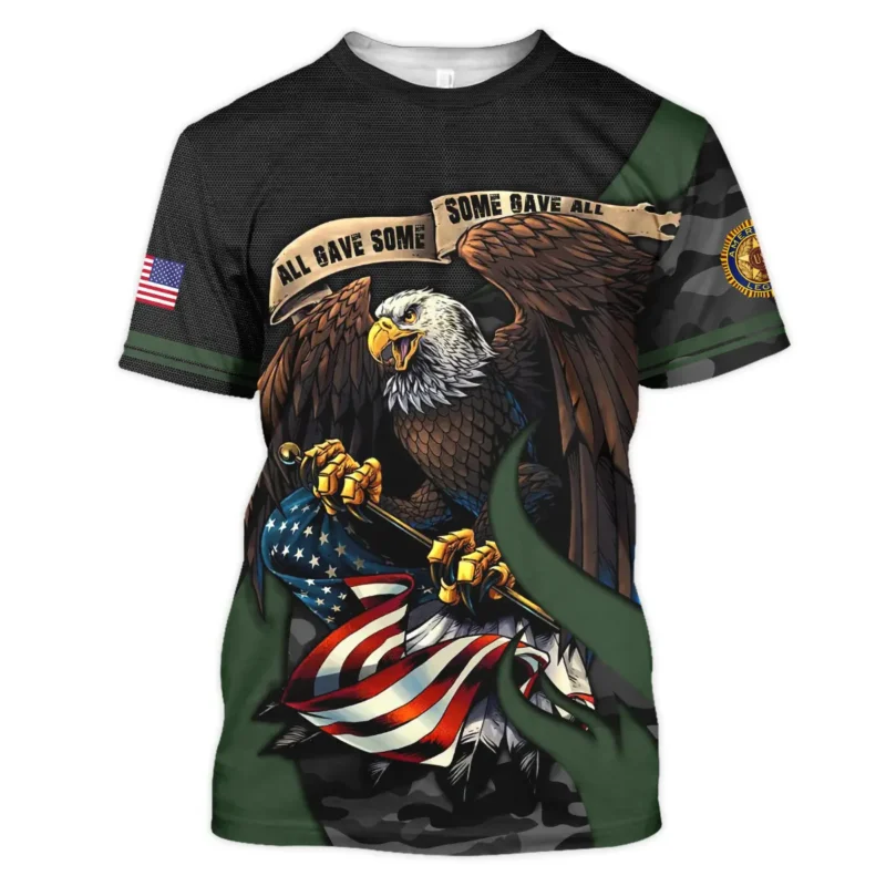 All Gave Some Some Gave All American Legion United States Veteran All Over Prints BLVET24924F3TS - T Shirt