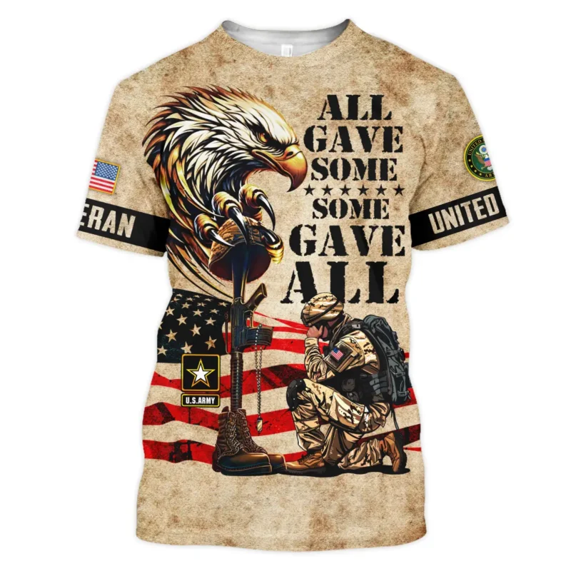 Honor The Fallen All Gave Some Some Gave All U.S. Army All Over Prints BLVTR19924A3AMTS - T Shirt