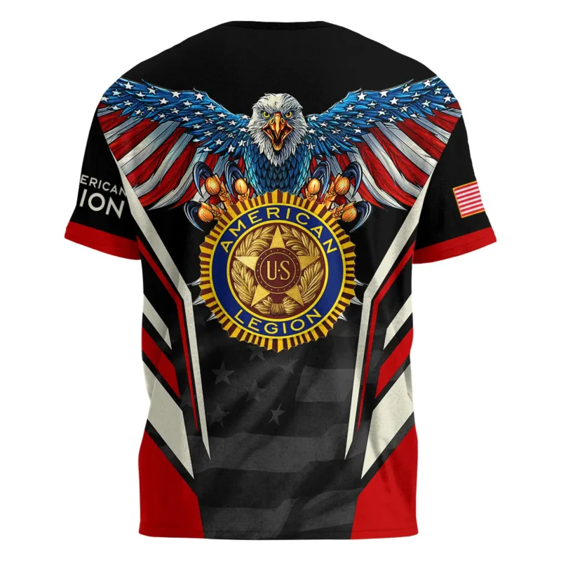 Eagle And American Legion United States Veteran All Over Prints BLVET24924A2TS - T Shirt