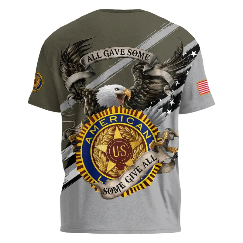 All Gave Some Some Gave All American Legion United States Veteran All Over Prints BLVET24924B4TS - T Shirt