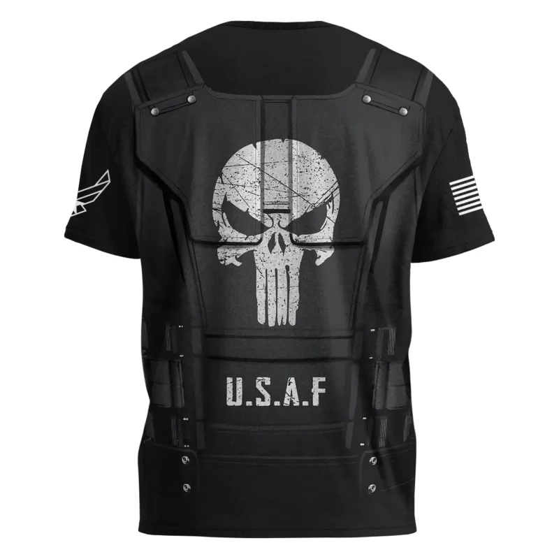 Punisher Skull U.S. Air Force All Over Prints BLVTR18924A1AFTS - T Shirt