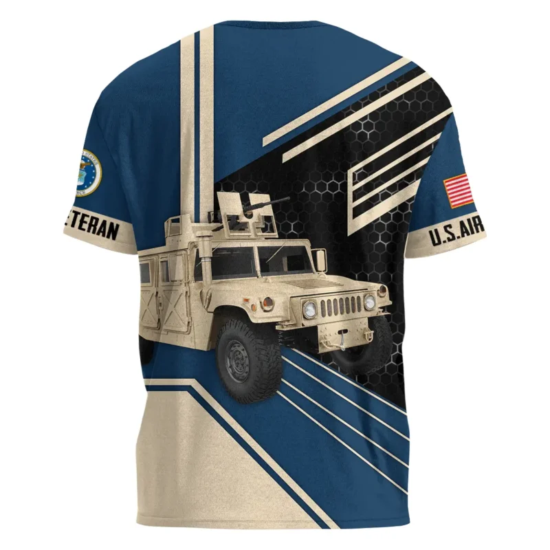 Military Trucks U.S. Air Force All Over Prints BLVTR19924A1AFTS - T Shirt