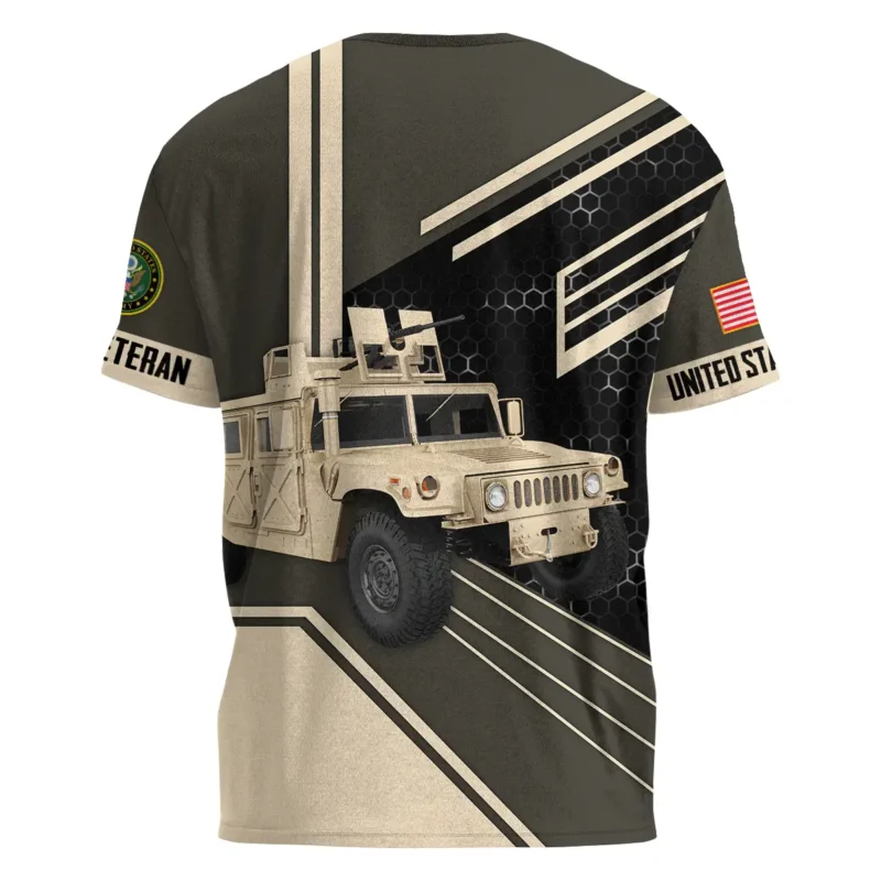 Military Trucks U.S. Army All Over Prints BLVTR19924A1AMTS - T Shirt