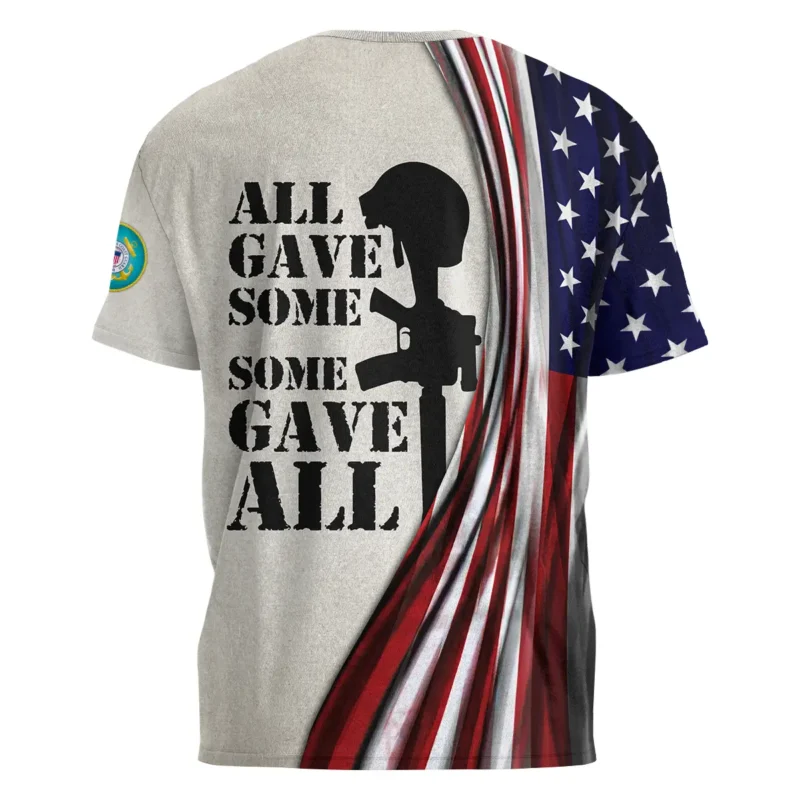 All Gave Some Some Gave All U.S. Coast Guard All Over Prints BLVTR19924A2CGTS - T Shirt