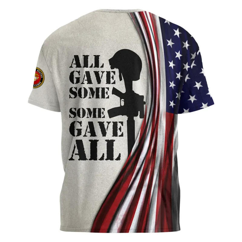 All Gave Some Some Gave All U.S. Marine Corps All Over Prints BLVTR19924A2MCTS - T Shirt