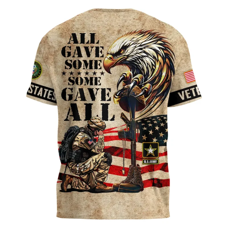 Honor The Fallen All Gave Some Some Gave All U.S. Army All Over Prints BLVTR19924A3AMTS - T Shirt