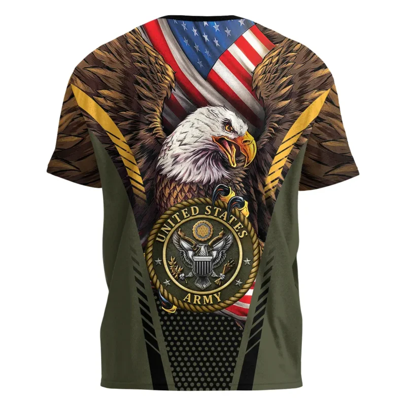 Eagle And Flag U.S. Army All Over Prints BLVTR20924A3AMTS - T Shirt