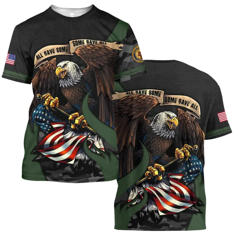 All Gave Some Some Gave All American Legion United States Veteran All Over Prints BLVET24924F3TS - T Shirt