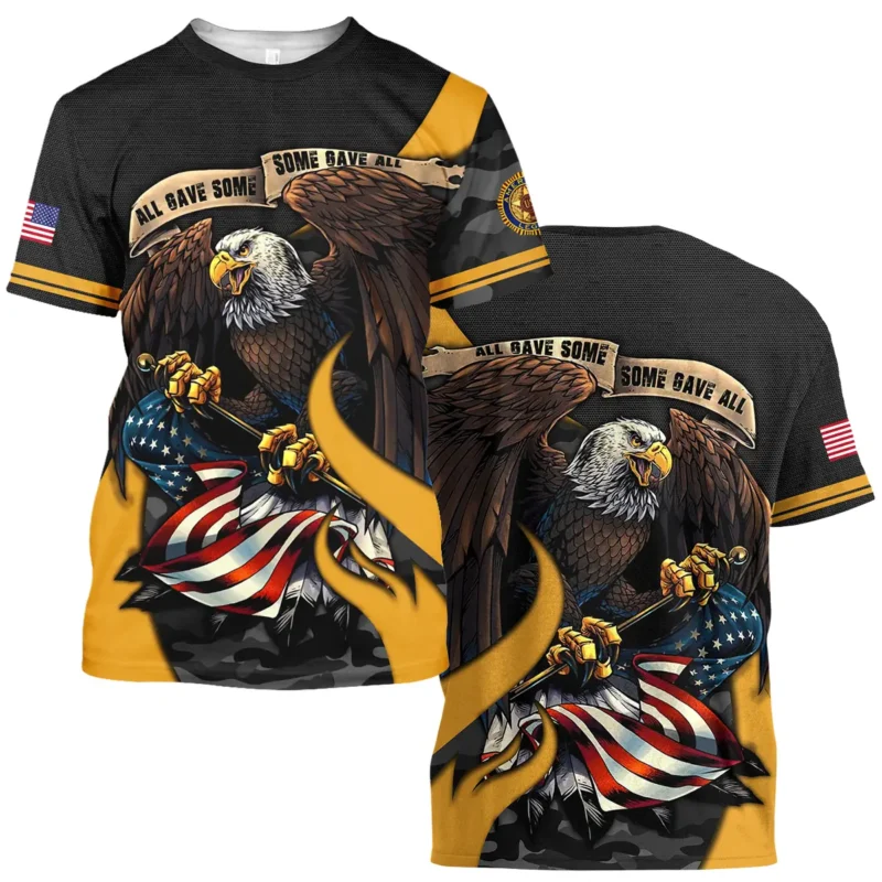 All Gave Some Some Gave All American Legion United States Veteran All Over Prints BLVET24924F4TS - T Shirt