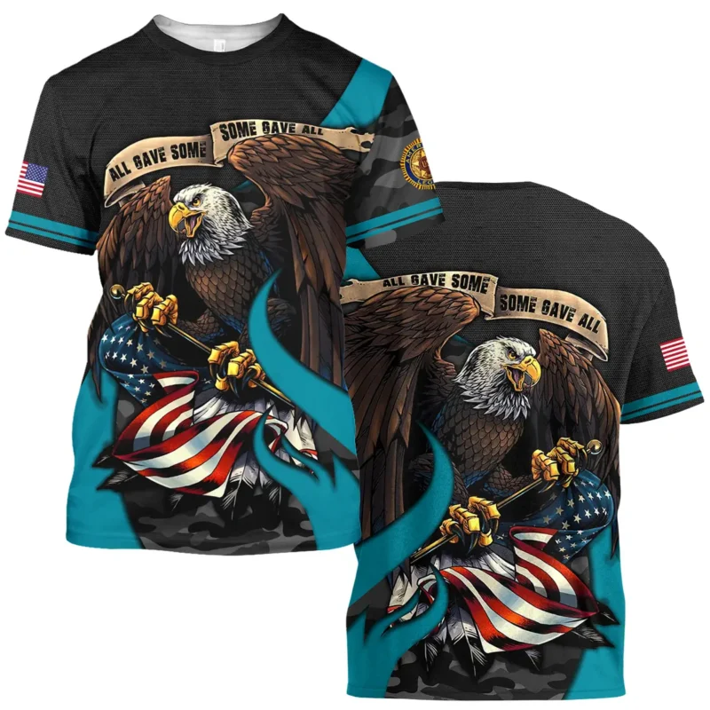 All Gave Some Some Gave All American Legion United States Veteran All Over Prints BLVET24924F5TS - T Shirt