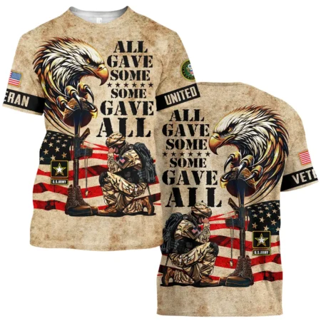 Honor The Fallen All Gave Some Some Gave All U.S. Army All Over Prints BLVTR19924A3AMTS - T Shirt