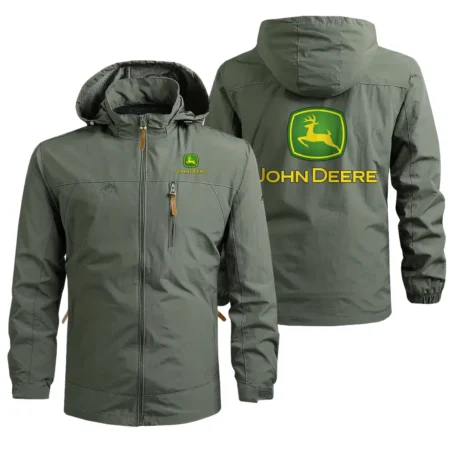 Collection Release John Deere Brand Agricultural and Craftwork Farmer Waterproof Outdoor Jacket BLF15924A54