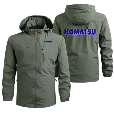 Collection Release Komatsu Brand Agricultural and Craftwork Farmer Waterproof Outdoor Jacket BLF15924A64