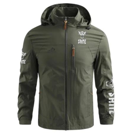 Same Unique Logo Collection For Farmer Tractor Lovers Waterproof Outdoor Jacket BLF8424A074