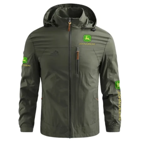 John Deere Unique Logo Collection For Farmer Tractor Lovers Waterproof Outdoor Jacket BLF8424A244