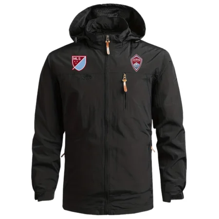 Special Release Colorado Rapids MLS Waterproof Outdoor Jacket QTMLS120924A3COL