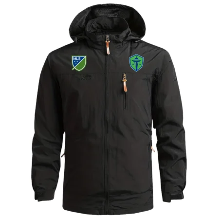 Special Release Seattle Sounders MLS Waterproof Outdoor Jacket QTMLS120924A3SEA