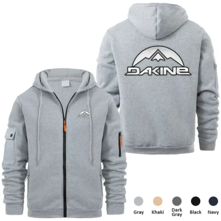 Collection Release Dakine Camping Brand Full Zipper Hoodie BLCP9924A6DKN