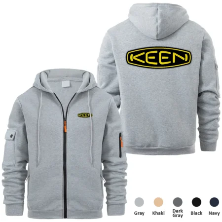 Collection Release Keen Camping Brand Full Zipper Hoodie BLCP9924A6KE