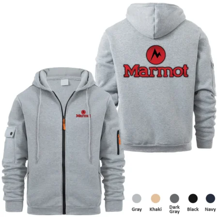 Collection Release Marmot Camping Brand Full Zipper Hoodie BLCP9924A6MM