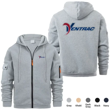 Collection Release Ventrac Brand Agricultural and Craftwork Farmer Full Zipper Hoodie BLF15924A116