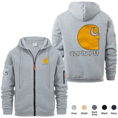 Collection Release Carhartt Brand Agricultural and Craftwork Farmer Full Zipper Hoodie BLF15924A146