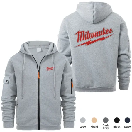 Collection Release Milwaukee Brand Agricultural and Craftwork Farmer Full Zipper Hoodie BLF15924A206