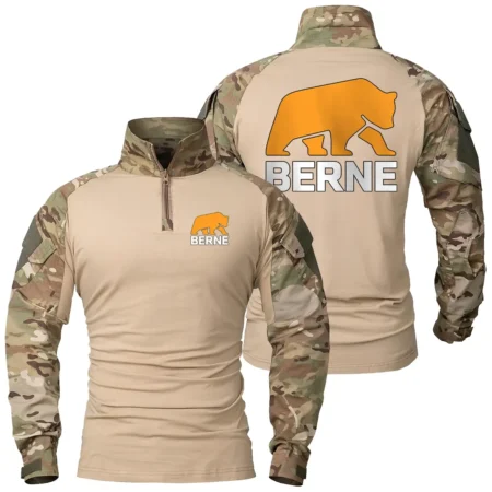 Collection Release Berne Brand Agricultural and Craftwork Farmer Patchable Military Combat Shirt Long Sleeve BLF15924A137