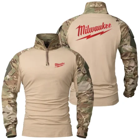 Collection Release Milwaukee Brand Agricultural and Craftwork Farmer Patchable Military Combat Shirt Long Sleeve BLF15924A207