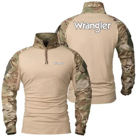 Collection Release Wrangler Brand Agricultural and Craftwork Farmer Patchable Military Combat Shirt Long Sleeve BLF15924A237