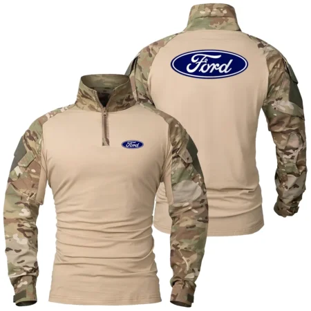 Collection Release Ford Brand Agricultural and Craftwork Farmer Patchable Military Combat Shirt Long Sleeve BLF15924A47