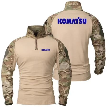 Collection Release Komatsu Brand Agricultural and Craftwork Farmer Patchable Military Combat Shirt Long Sleeve BLF15924A67