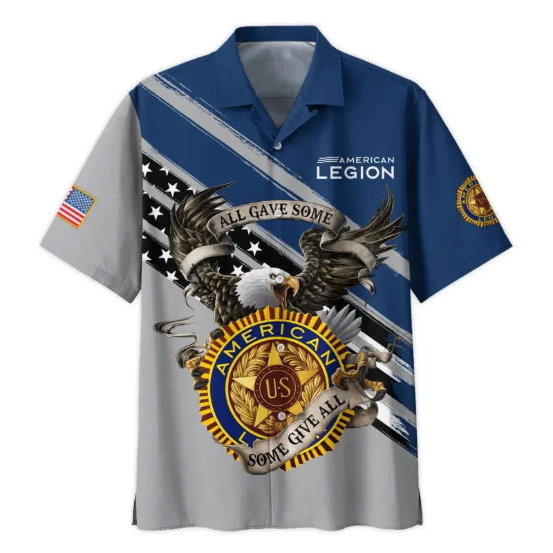 All Gave Some Some Gave All American Legion United States Veteran All Over Prints BLVET24924B1HW - Hawaiian Shirt