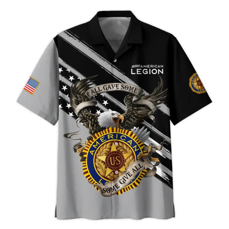 All Gave Some Some Gave All American Legion United States Veteran All Over Prints BLVET24924B5HW - Hawaiian Shirt