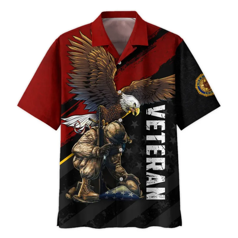 All Gave Some Some Gave All American Legion United States Veteran All Over Prints BLVET24924D2HW - Hawaiian Shirt