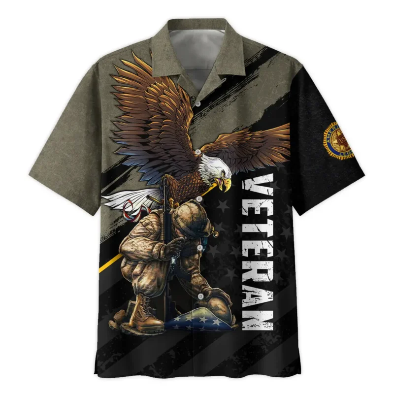 All Gave Some Some Gave All American Legion United States Veteran All Over Prints BLVET24924D3HW - Hawaiian Shirt